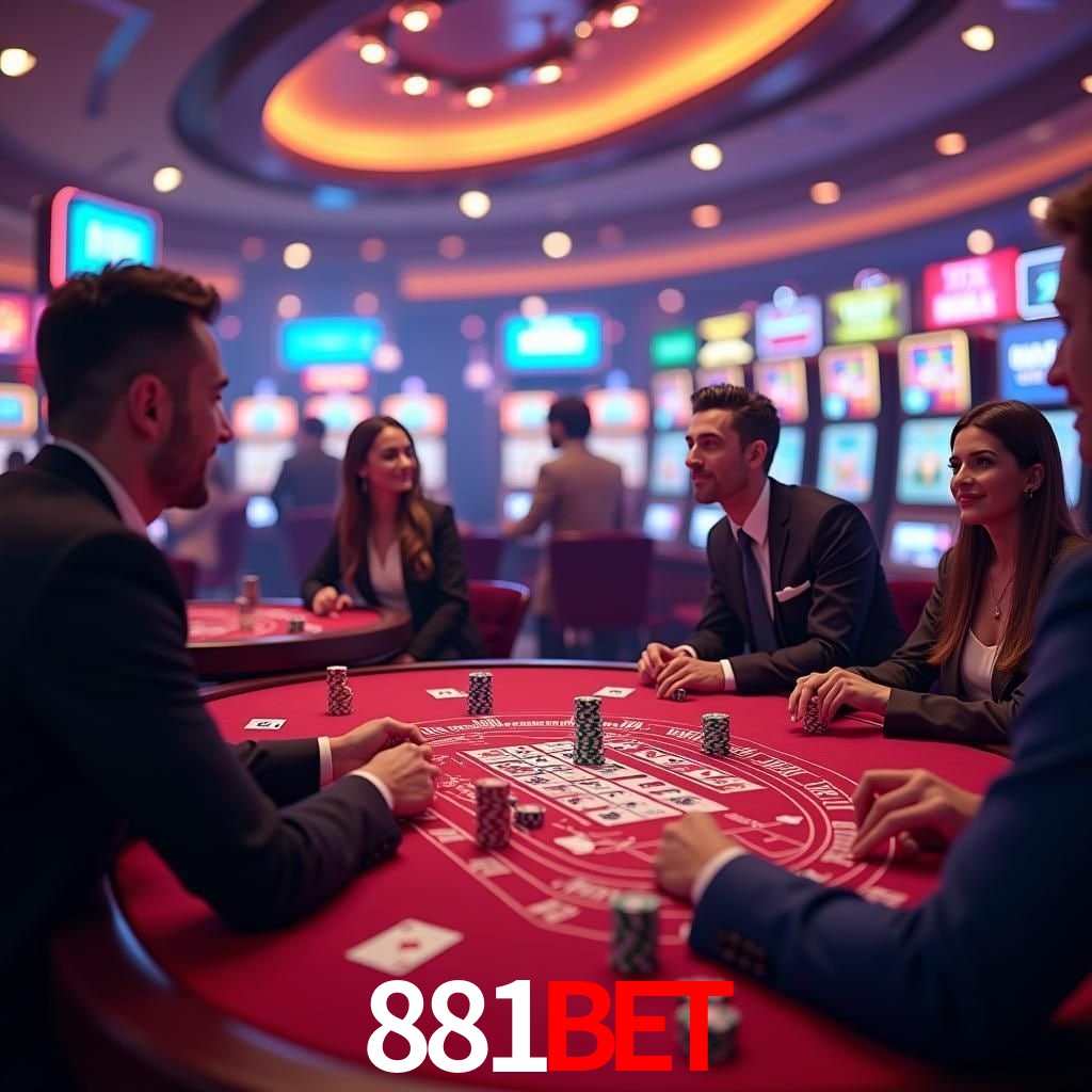 Mesa de Blackjack 881bet